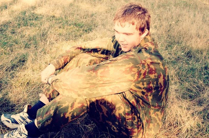 На природе