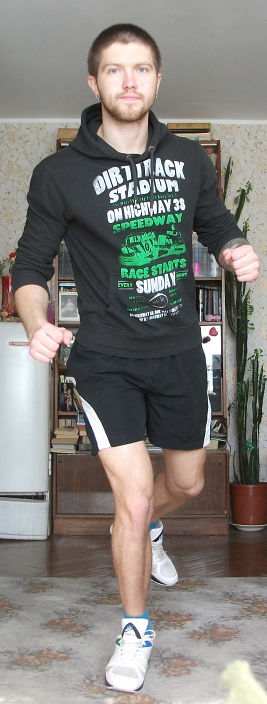 перед пробежкой