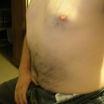 my hairy belly