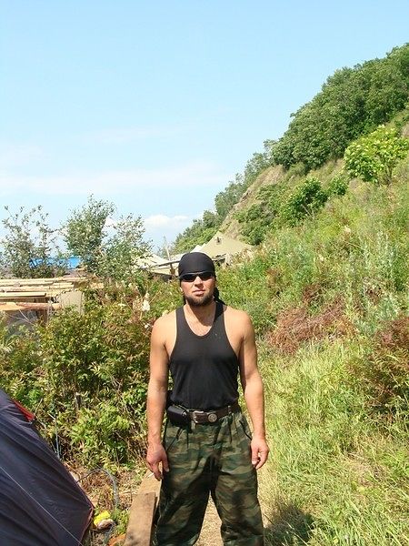 на природе