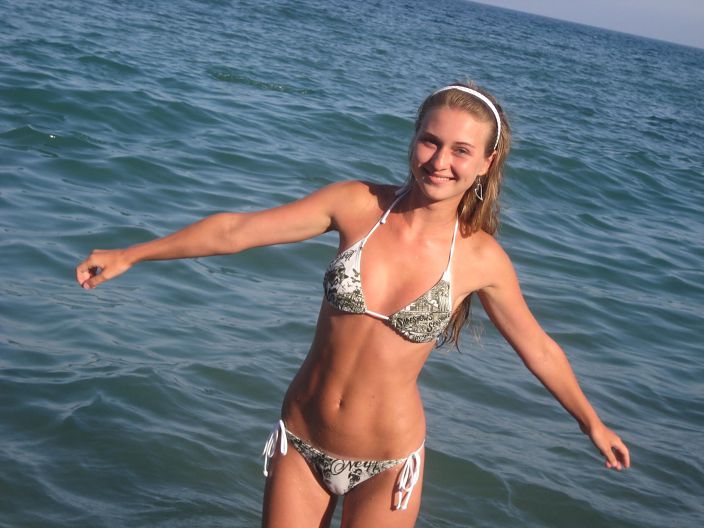 Pretty girl in bikini