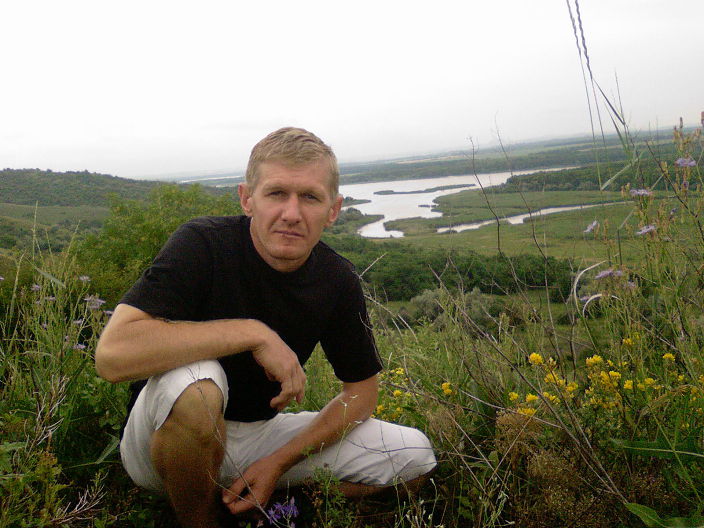 на природе...