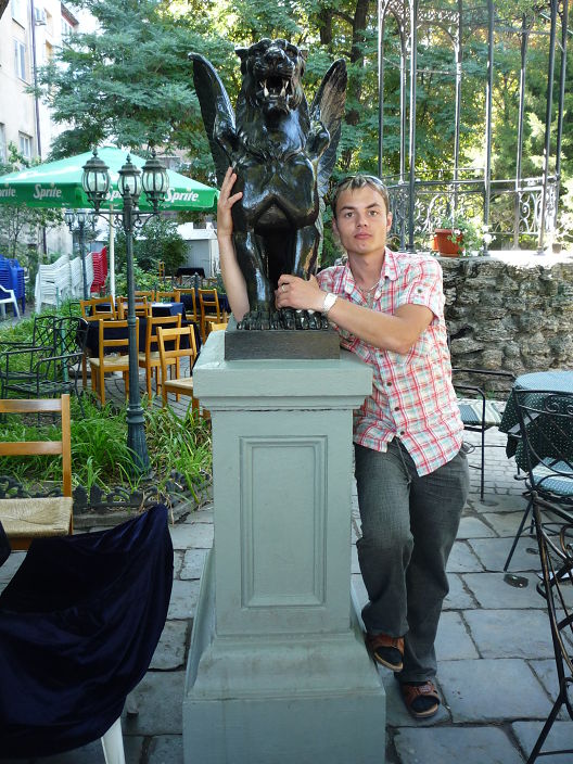 в Одессе...с местным пегасом)))