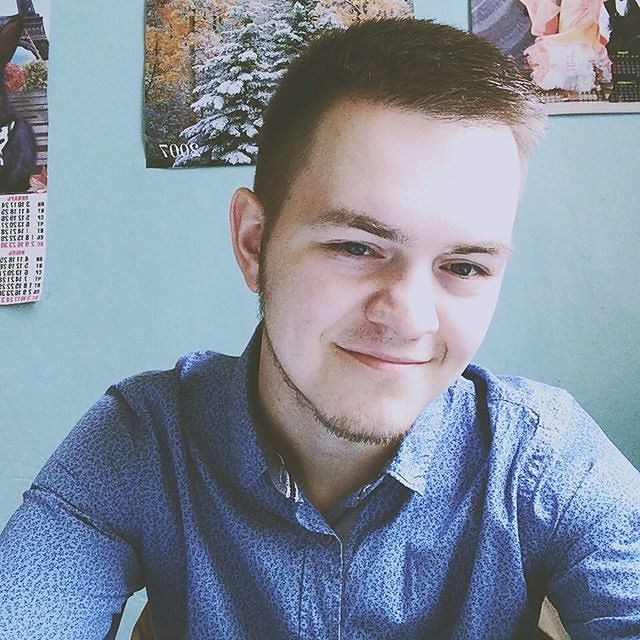 На работе
